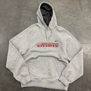 Y2K Grey Nike‎ Tournament of Champions hoodie
